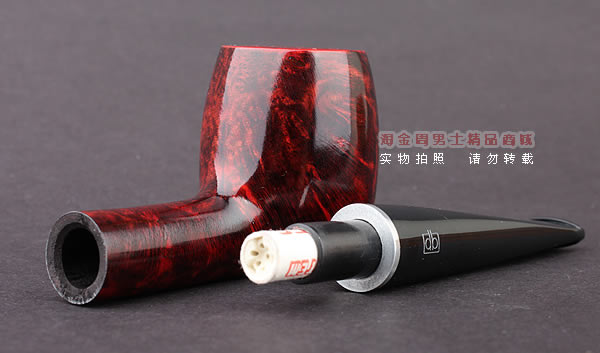 德国Design Berlin db Poker进口石楠木烟斗 6件套扑克酒红斗32-7