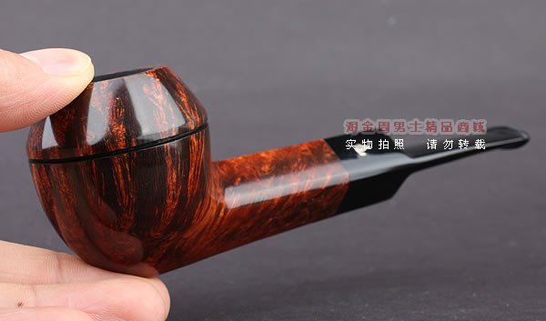 原装进口 意大利L'ANATRA鸭子石楠木手工烟斗 6件套 1蛋LA37-10