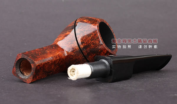 原装进口 意大利L'ANATRA鸭子石楠木手工烟斗 6件套 1蛋LA37-8