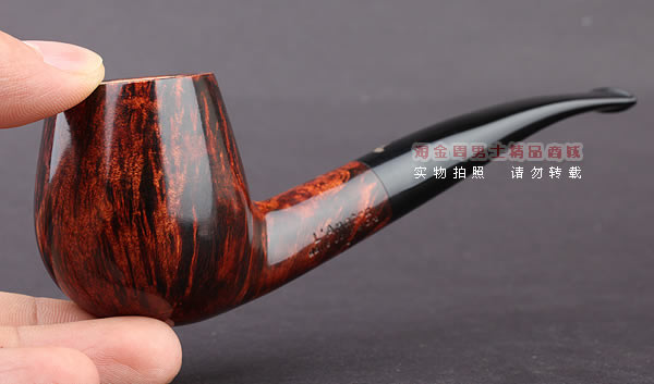 原装进口 意大利L'ANATRA鸭子石楠木手工烟斗 6件套 1蛋LA39-10