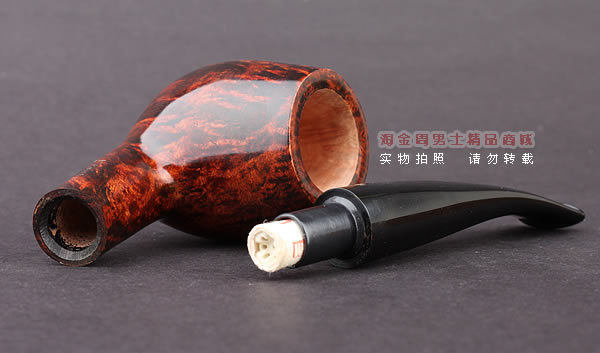 原装进口 意大利L'ANATRA鸭子石楠木手工烟斗 6件套 1蛋LA39-8