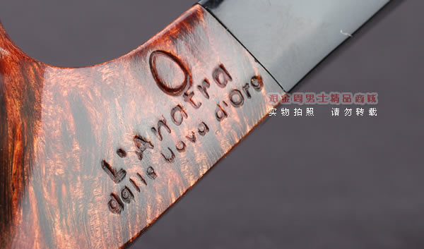 原装进口 意大利L'ANATRA鸭子石楠木手工烟斗 6件套 1蛋LA40-9