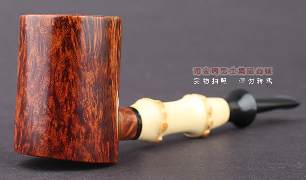 原装进口 加拿大Silver Castle SC石楠木手工烟斗 三骑兵QB14-1