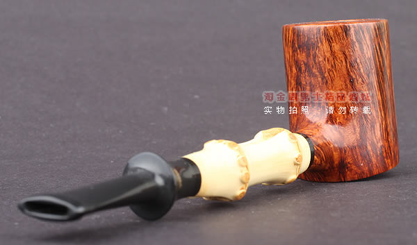 原装进口 加拿大Silver Castle SC石楠木手工烟斗 三骑兵QB14-3