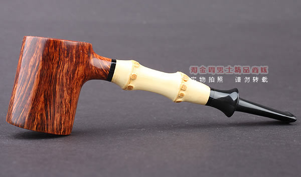 原装进口 加拿大Silver Castle SC石楠木手工烟斗 三骑兵QB14-5