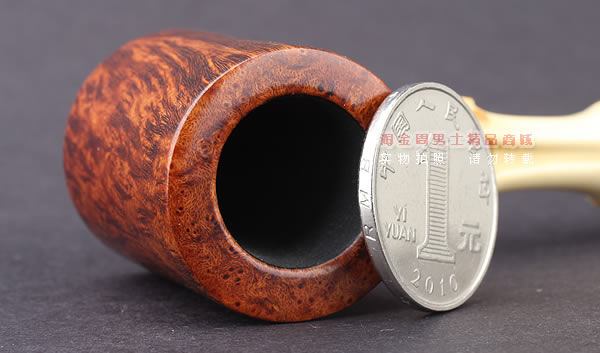 原装进口 加拿大Silver Castle SC石楠木手工烟斗 三骑兵QB14-6