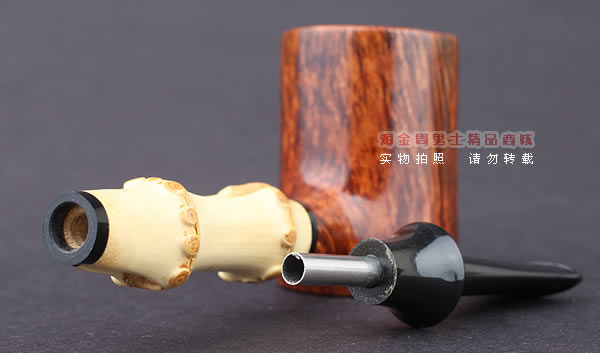 原装进口 加拿大Silver Castle SC石楠木手工烟斗 三骑兵QB14-7