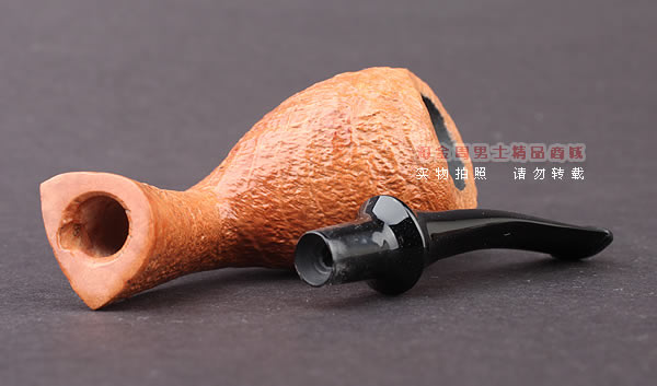 原装进口 加拿大Silver Castle SC石楠木手工烟斗 三骑兵QB09-7