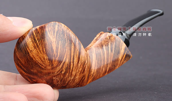 原装进口 加拿大Silver Castle SC石楠木手工烟斗 三骑兵QB12-10