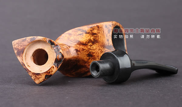 原装进口 加拿大Silver Castle SC石楠木手工烟斗 三骑兵QB12-8