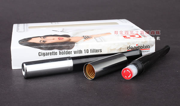 原装进口 德国丹尼古特denicotea弹射型烟嘴 送滤芯20206-1