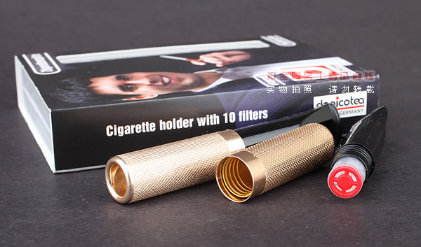 原装进口 德国丹尼古特denicotea弹射型烟嘴 送滤芯20266-1