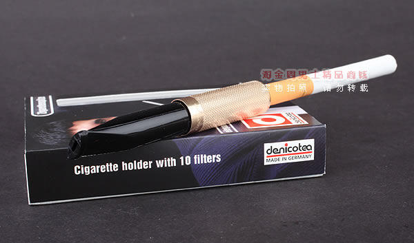 原装进口 德国丹尼古特denicotea弹射型烟嘴 送滤芯20266-3