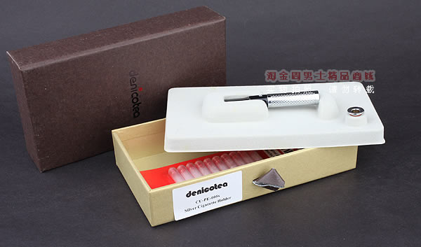 进口德国丹尼古特denicotea烟嘴礼盒 男女通用 送滤芯PE-005S-6