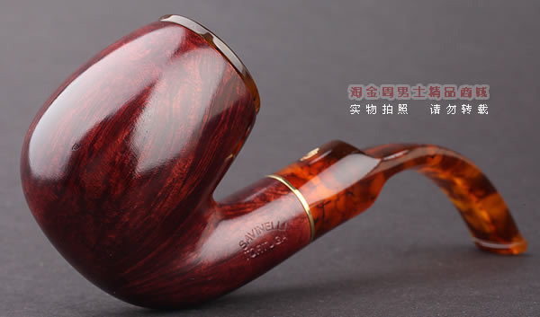 意大利沙芬SAVINELLI TORTUGA石楠木烟斗 6件套装玉盖光面614-1