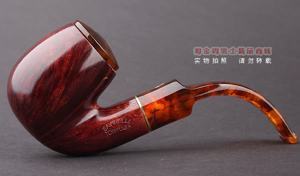 意大利沙芬SAVINELLI TORTUGA石楠木烟斗 6件套装玉盖光面614-3
