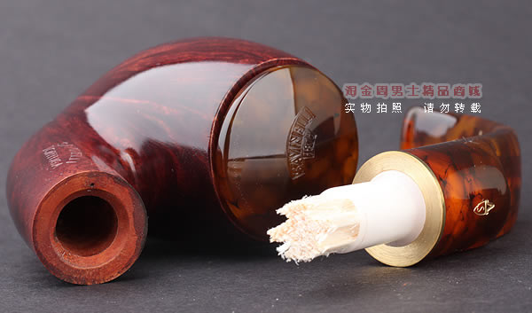 意大利沙芬SAVINELLI TORTUGA石楠木烟斗 6件套装玉盖光面614-6