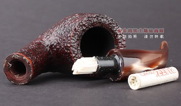 意大利沙芬SAVINELLI STANDING进口石楠木烟斗 6件套桌斗彩嘴622-6