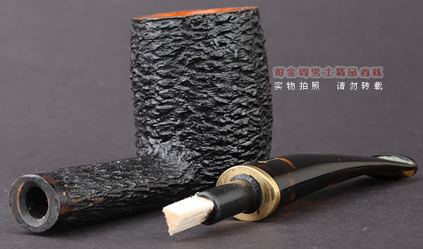 意大利沙芬SAVINELLI TIGER进口石楠木烟斗 六件套装老虎刻花811-6