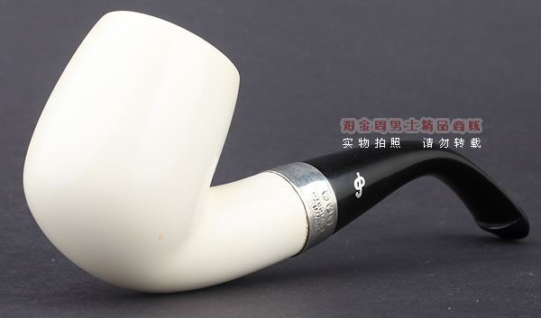 爱尔兰彼得森peterson Ebony &Ivory进口石楠木海泡石收藏烟斗-1