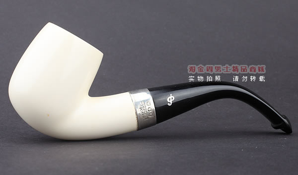 爱尔兰彼得森peterson Ebony &Ivory进口石楠木海泡石收藏烟斗-3