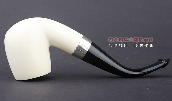爱尔兰彼得森peterson Ebony &Ivory进口石楠木海泡石收藏烟斗-4