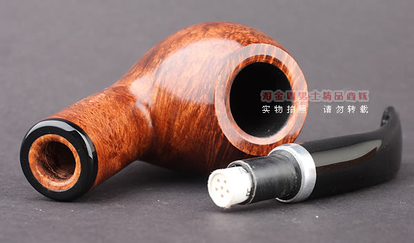 原装进口 意大利丹尼克denicool石楠木烟斗 6件套装原木银圈760-6