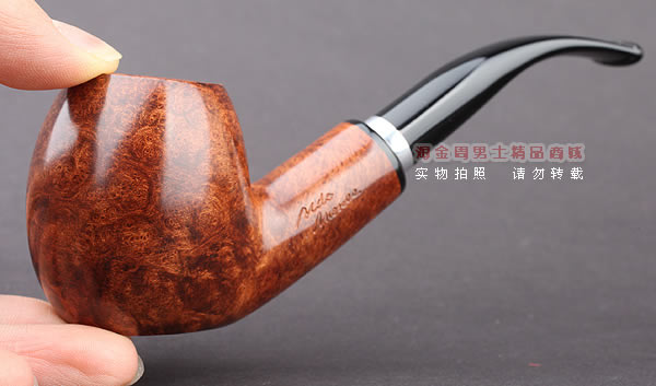 原装进口 意大利丹尼克denicool石楠木烟斗 6件套装原木银圈760-9