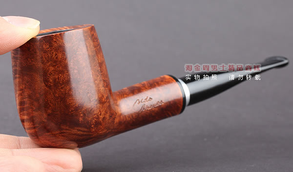 原装进口 意大利丹尼克denicool石楠木烟斗 6件套装原木银圈763-9