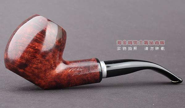 原装进口 意大利丹尼克denicool石楠木烟斗 6件套装银圈酒红770-3