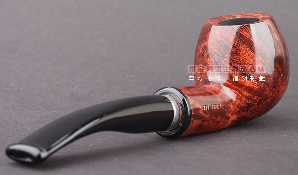 原装进口 意大利丹尼克denicool石楠木烟斗 6件套装银圈酒红771-2