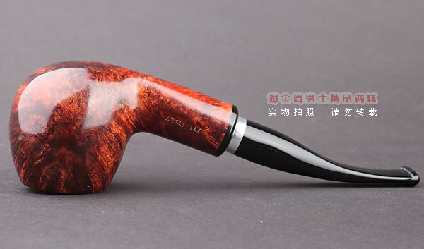 原装进口 意大利丹尼克denicool石楠木烟斗 6件套装银圈酒红771-4