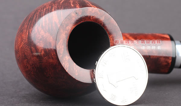 原装进口 意大利丹尼克denicool石楠木烟斗 6件套装银圈酒红771-5