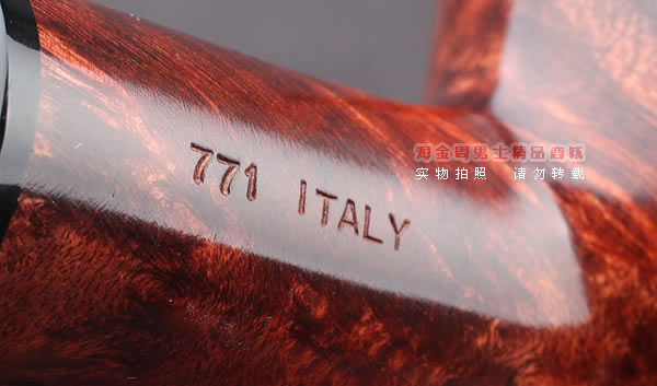 原装进口 意大利丹尼克denicool石楠木烟斗 6件套装银圈酒红771-8