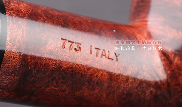 原装进口 意大利丹尼克denicool石楠木烟斗 6件套装银圈酒红773-8