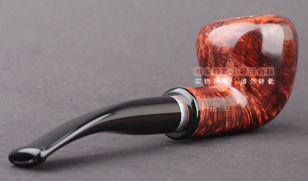 原装进口 意大利丹尼克denicool石楠木烟斗 6件套装银圈酒红775-2