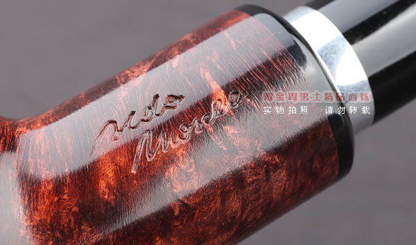 原装进口 意大利丹尼克denicool石楠木烟斗 6件套装银圈酒红775-7