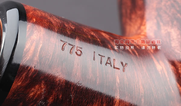 原装进口 意大利丹尼克denicool石楠木烟斗 6件套装银圈酒红775-8