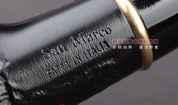 原装进口 意大利圣马可San Marco石楠木烟斗 6件套装107-7