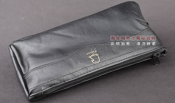 原装进口 英国小鹰FALCON羊皮烟斗包 便携单斗包-1