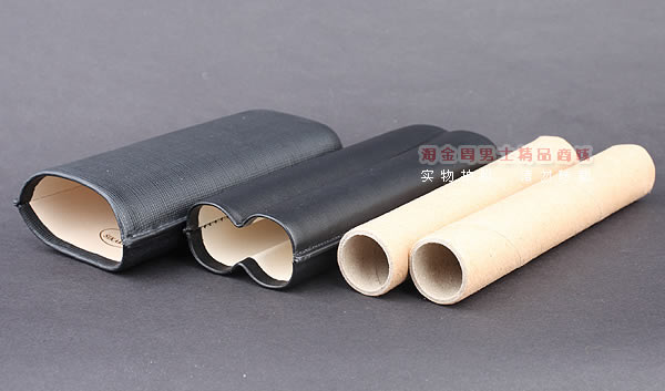 正品烟具 香港sikarlan西格朗雪 茄保湿皮套 2支装sk4002A-3