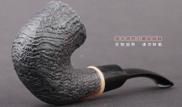 特价包邮 加拿大Silver Castle SC进口石楠木手工烟斗GA41 大弯斗-1