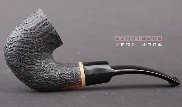 特价包邮 加拿大Silver Castle SC进口石楠木手工烟斗GA41 大弯斗-3