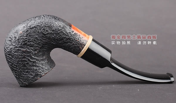 特价包邮 加拿大Silver Castle SC进口石楠木手工烟斗GA41 大弯斗-4