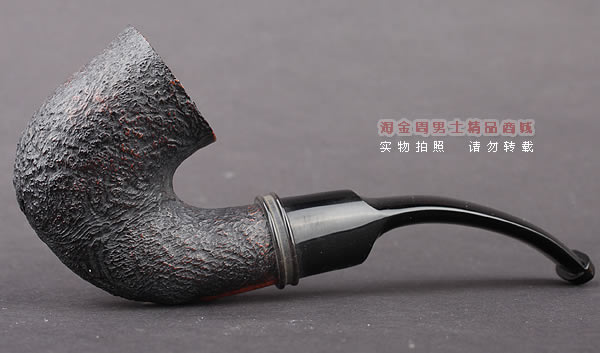 特价包邮 加拿大Silver Castle SC进口石楠木手工烟斗GA42 大弯斗-3