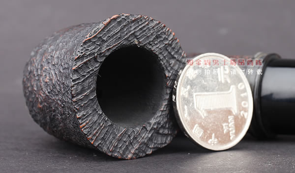 特价包邮 加拿大Silver Castle SC进口石楠木手工烟斗GA42 大弯斗-5