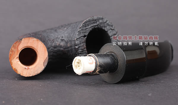 特价包邮 加拿大Silver Castle SC进口石楠木手工烟斗GA43 大弯斗-6