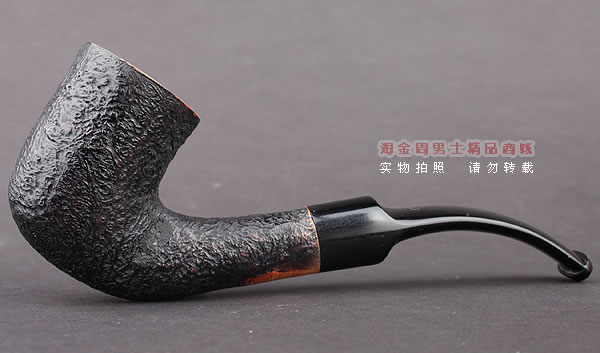 特价包邮 加拿大Silver Castle SC进口石楠木手工烟斗GA24 大弯斗-3