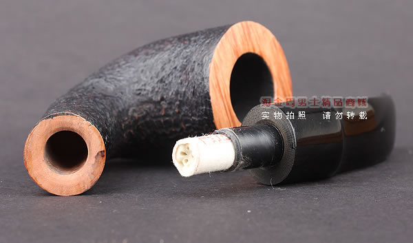 特价包邮 加拿大Silver Castle SC进口石楠木手工烟斗GA24 大弯斗-6
