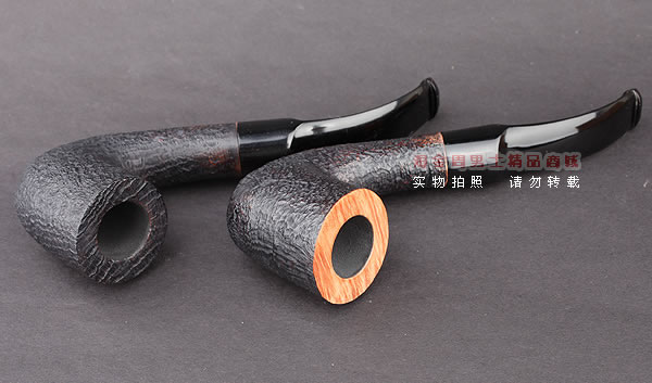 特价包邮 加拿大Silver Castle SC进口石楠木手工烟斗GA24 大弯斗-9